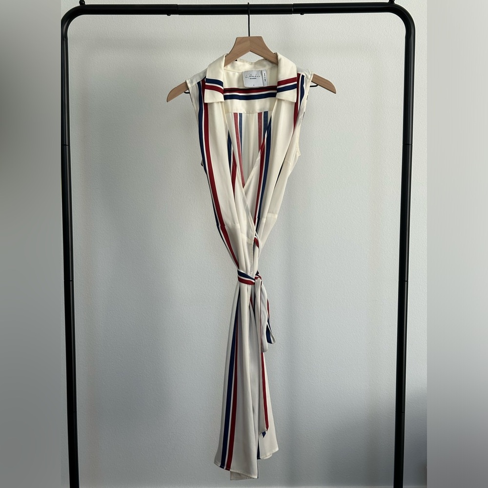 L’Acedemie MIDI wrap dress